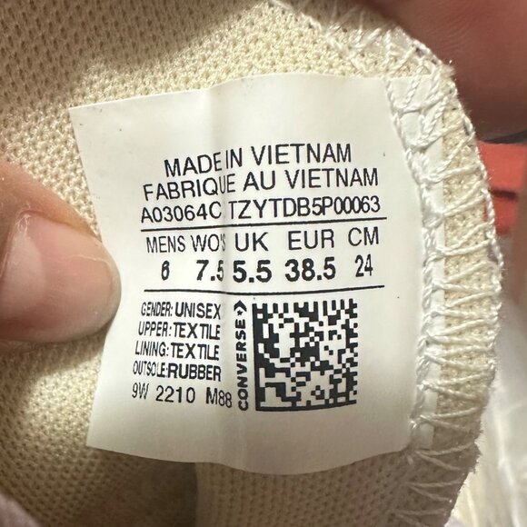 ⭐Converse Run Star Hike Legacy CX Hi Sz Sz 6 Mens Shoes Violet Platform A03064C⭐ - Picture 10 of 10